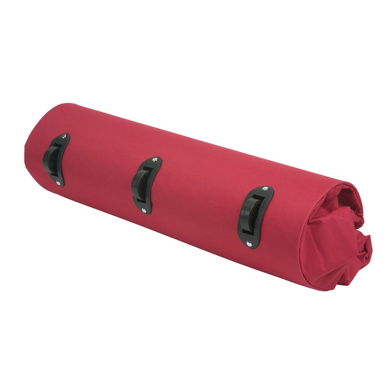 Simplify Christmas Tree Storage Bag | Holds Artificial Trees up to 11 Feet Tall | Holiday Decorations Organizer | Wheeled | Collapsible Duffle | Red - Image 5